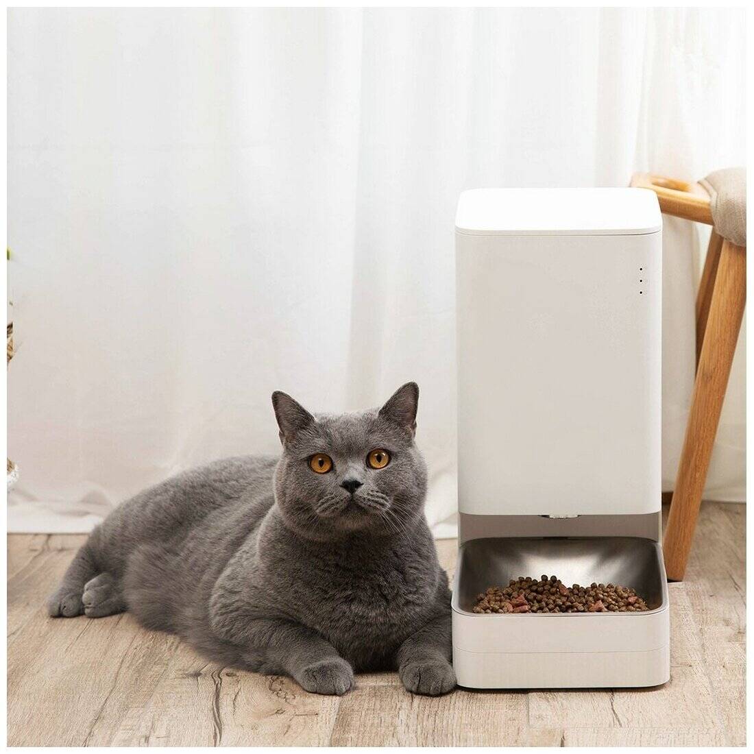 Автокормушка для животных Xiaomi Mijia Smart Pet Feeder 3.6 л (XWPF01MG) White (Белый) CN Автокормушка для животных Xiaomi Mijia Smart Pet Feeder 3.6 л (XWPF01MG) White (Белый) CN