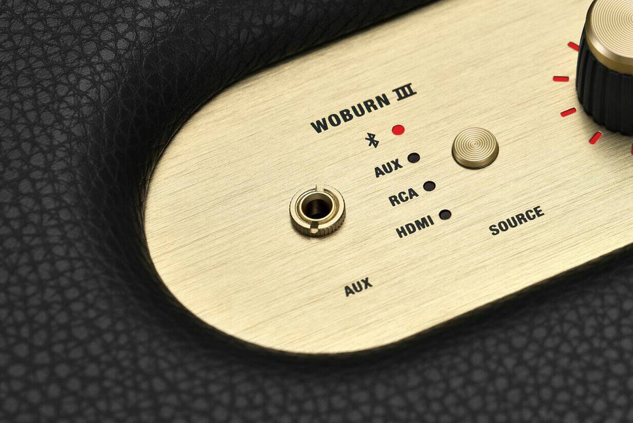 Колонка портативная Marshall Woburn 3 Black (Черный) Global Version