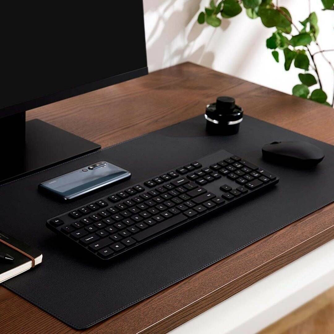 Коврик для мыши Xiaomi Extra Large Dual Material Mouse Pad (XMSBD20YM) Black (Черный)
