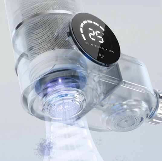 Фильтр-насадка на кран Xiaozhi Water Purifier With Intelligent Digital Display (LJ206) Gray (Серый)