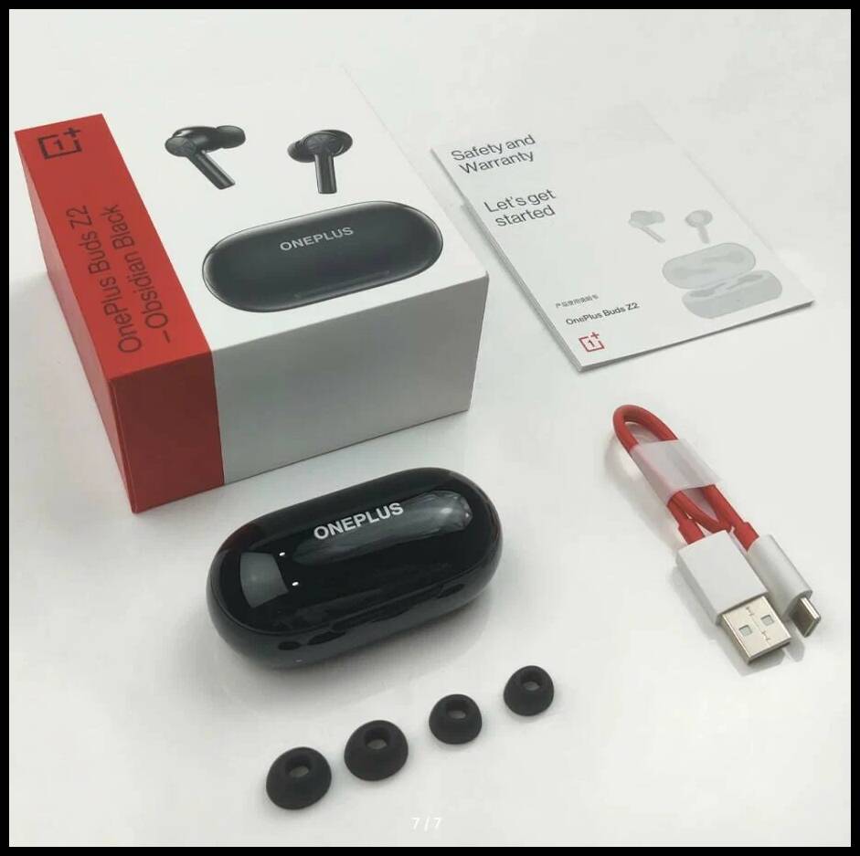 Беспроводные наушники OnePlus Buds Z2 (E504A) Black (Черный) Global Version