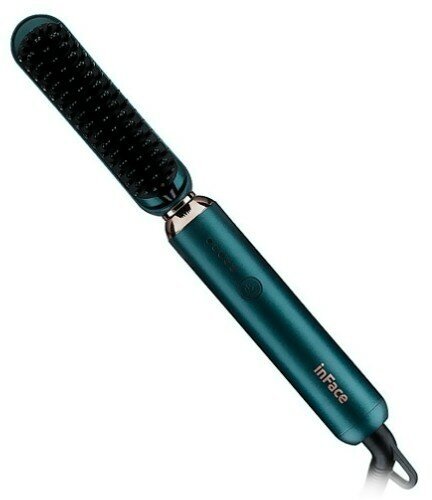 Ионный стайлер для укладки InFace ION Hairbrush ZH-10DS Green (Зеленый)