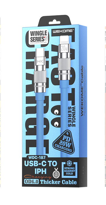 Кабель WEKOME Type-C to Apple Lightning WDC-187