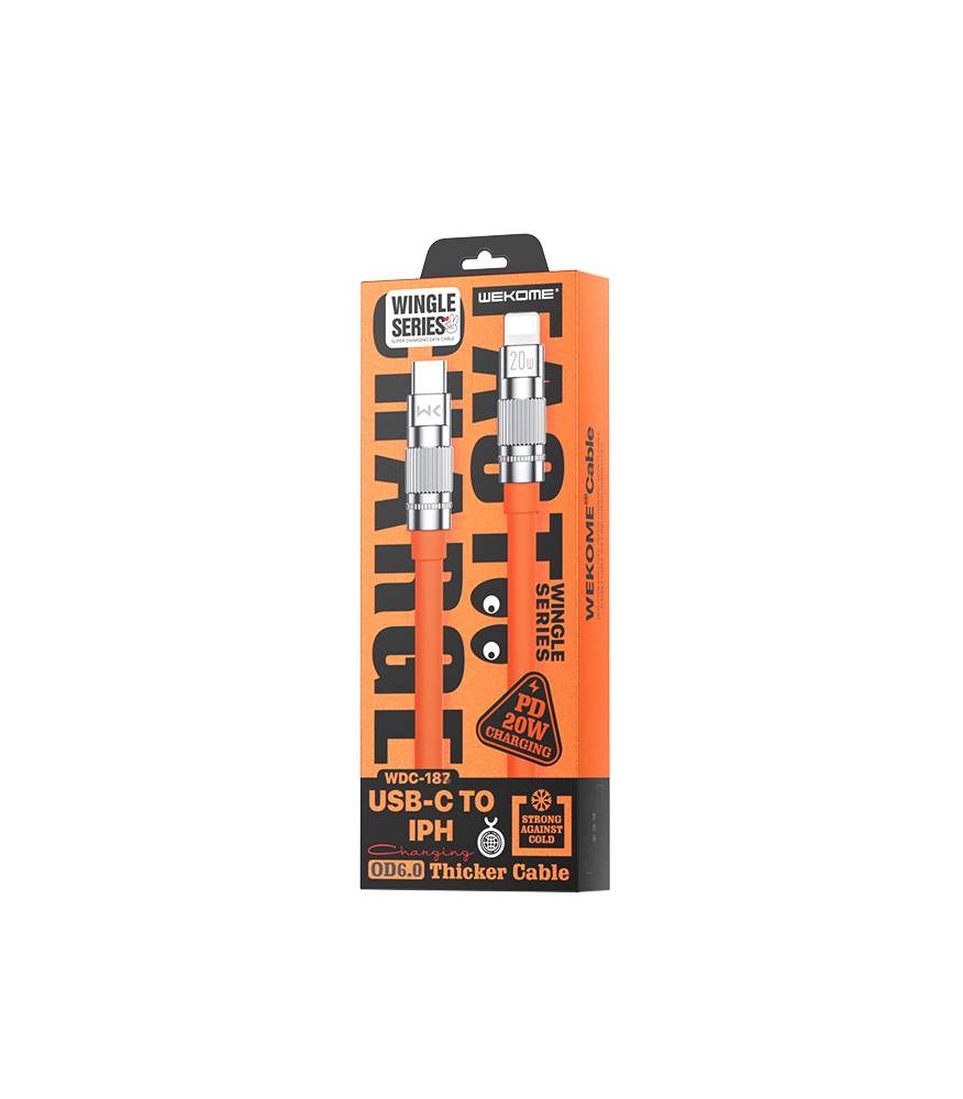 Кабель WEKOME Type-C to Type-C 100W WDC-188 Кабель WEKOME Type-C to Type-C 100W WDC-188