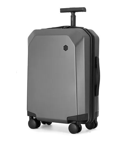 Чемодан Tanjiezhe Fashionable Lightweight 24" (YG018-9) Gray (Серый)