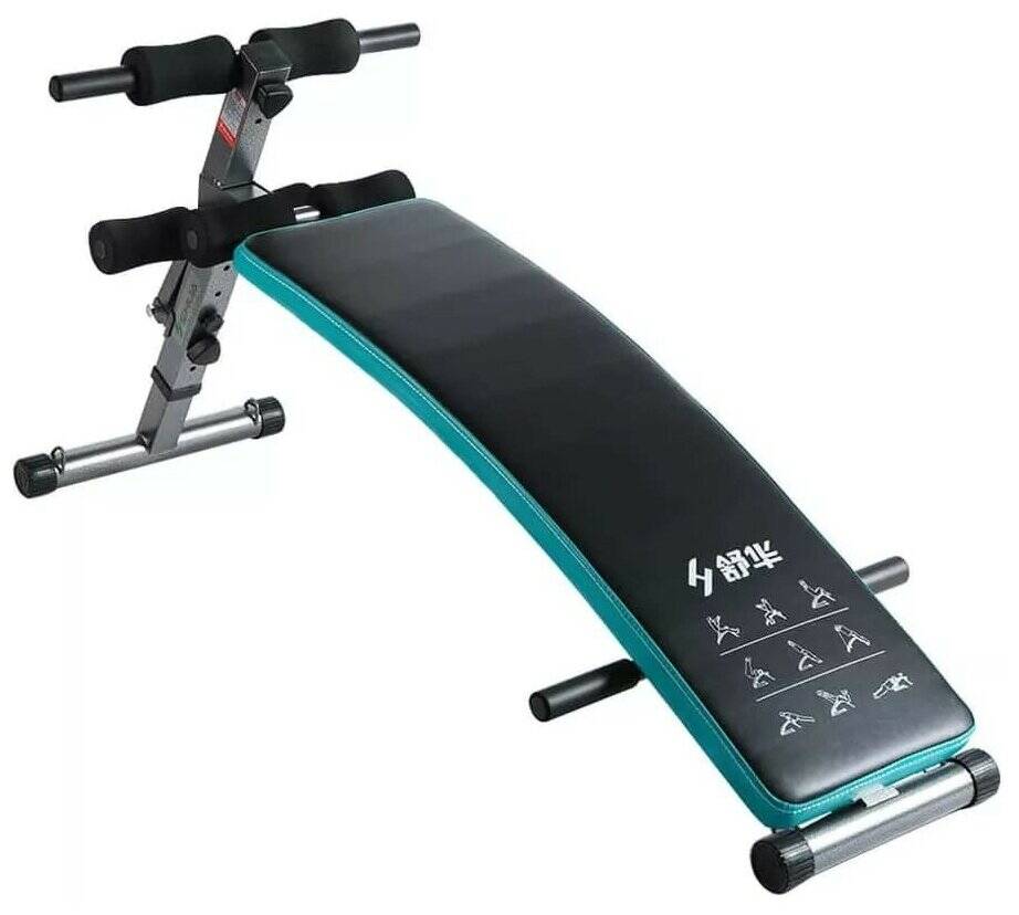 Спортивная скамья для пресса Xiaomi SHUA Сurved Abdominal Board (SH-575) Black (Черный)