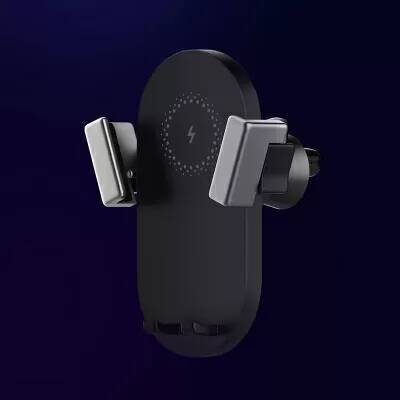 Держатель с беспроводной зарядкой ZMI Wireless Charger Car Holder Kit Edition 20W Black (Черный) Держатель с беспроводной зарядкой ZMI Wireless Charger Car Holder Kit Edition 20W Black (Черный)