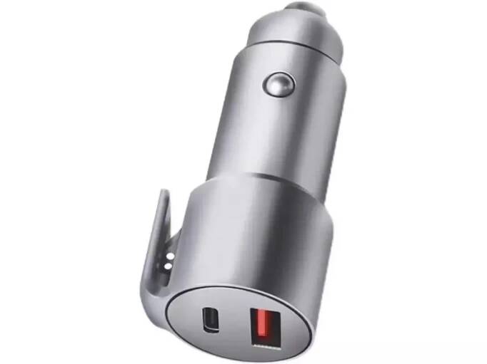 Автомобильное зарядное устройство 70mai Car Charger Pro CC05 Silver (Серебристый)