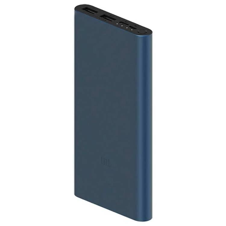 Аккумулятор Xiaomi Mi Power Bank 3 10000 mAh (PLM13ZM) Black (Черный) RU