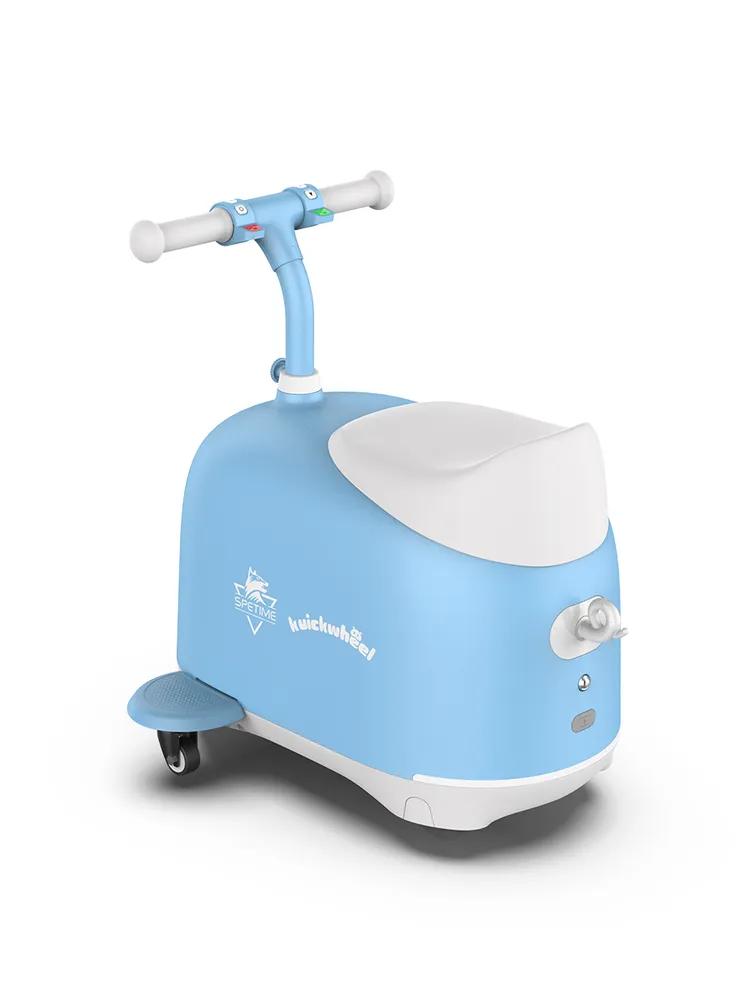Чемодан-скутер Spetime Kids Electric Suitcase E9 Max Blue (Синий) CN