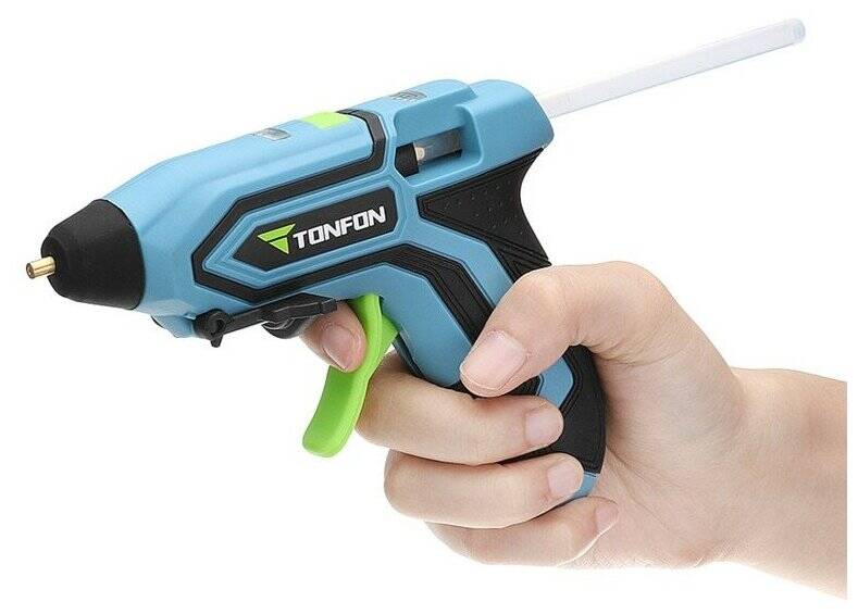 Клеевой термопистолет аккумуляторный Xiaomi Wireless Use Rechargeable 3.6V Glue Gun Blue (Синий)