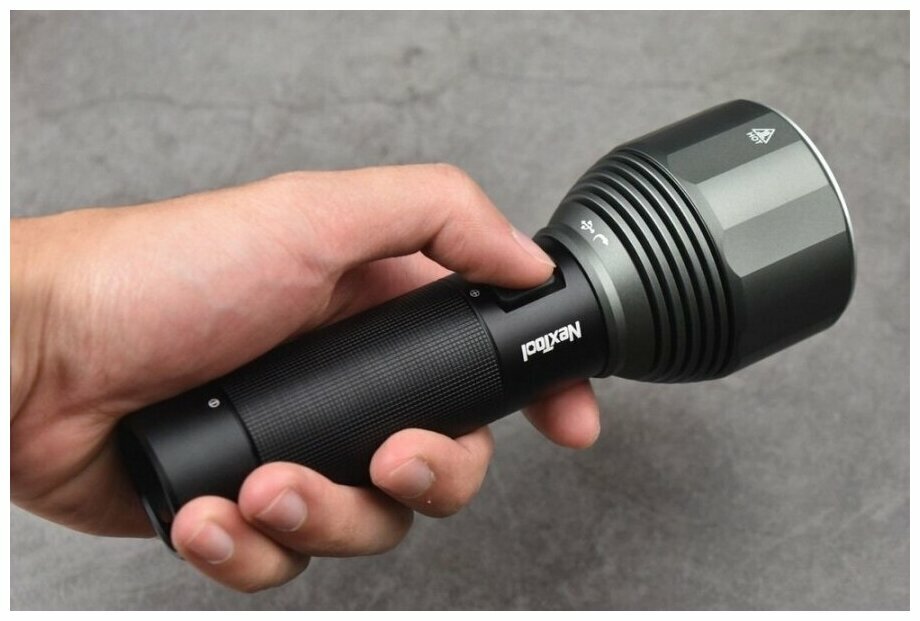 Фонарь Xiaomi NexTool Outdoor Strong Light Flashlight NE20322 Black (Черный)