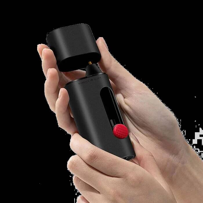 Клеевой пистолет Wowstick Mini Hot Melt Glue Pen Kit (120 стержней в комплекте) Black (Черный) CN