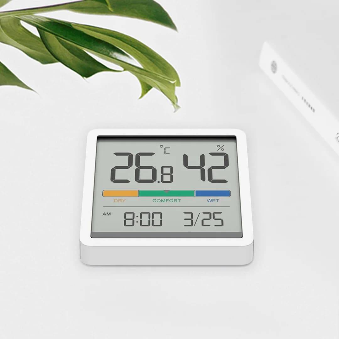Метеостанция Xiaomi BEHEART Temperature and Humidity Clock Display W200 White (Белый)