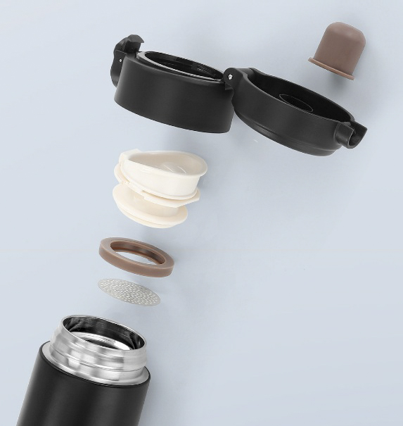 Термос Xiaomi Qujia 450ml Black (Черный)
