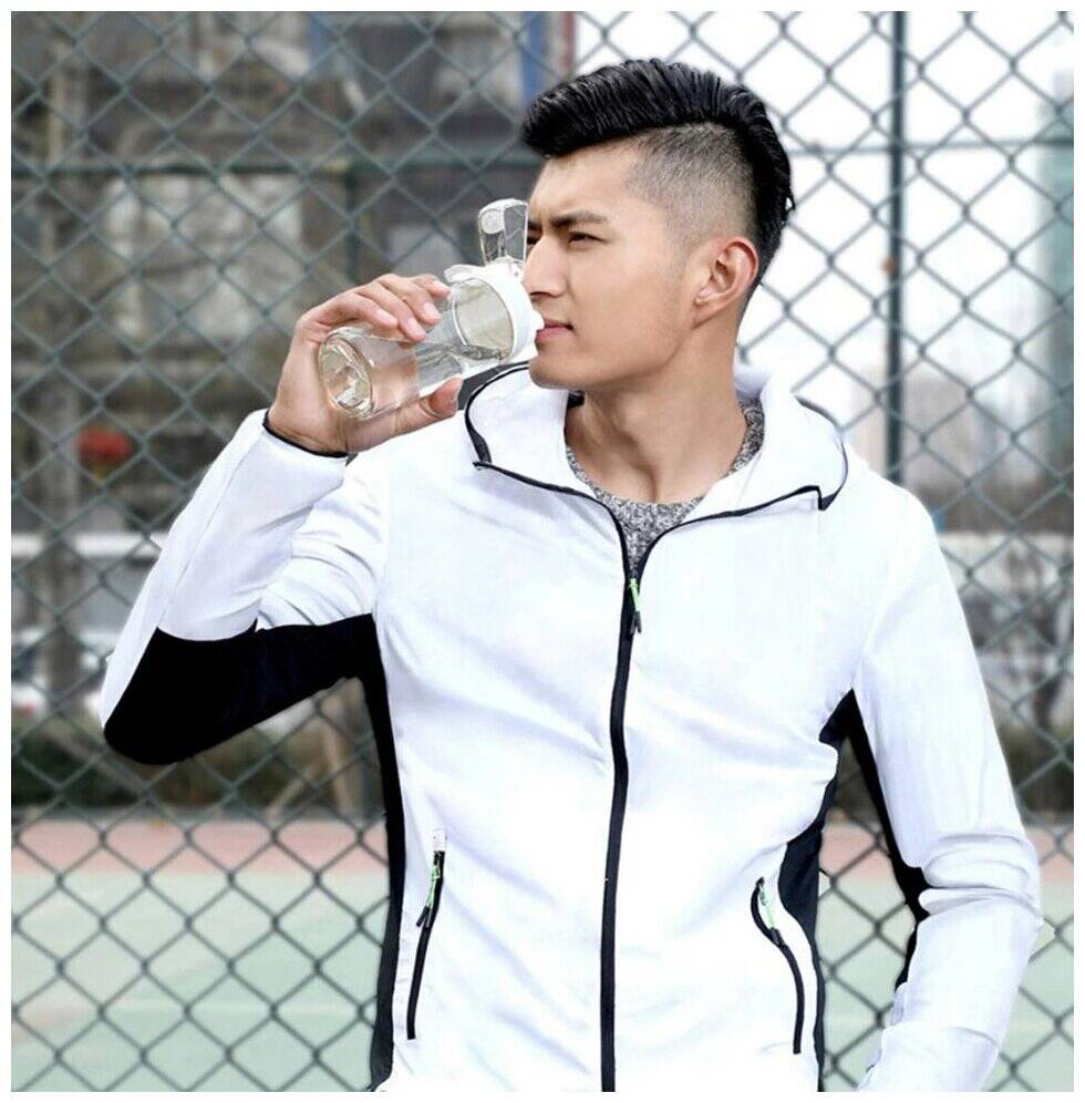 Бутылка для воды Xiaomi Quange Hello Life Tritan Sports Cup 480ml (SJ010101) White (Белый)