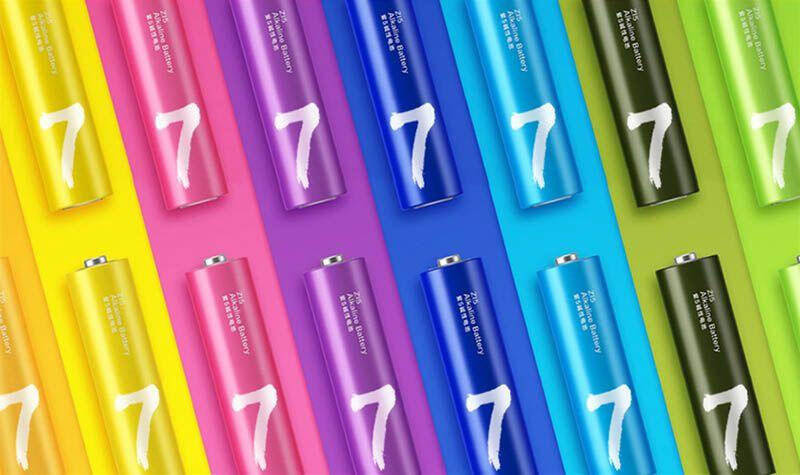 Батарейки ZMI Rainbow ZI7 AAA (40 шт) Color (Цветной) Батарейки ZMI Rainbow ZI7 AAA (40 шт) Color (Цветной)