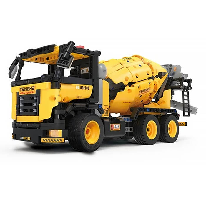 Конструктор Onebot Engineering Mixer Truck OBJBC58AI 960 PCS Yellow (Желтый)