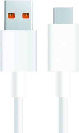 Кабель Xiaomi 6A USB Type- C Fast Charging Data Cable (6934177732881) White (Белый)