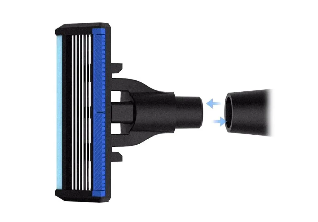 Набор для бритья Xiaomi Mijia Lemon Razor H600 (1 кассета) Black (Черный)