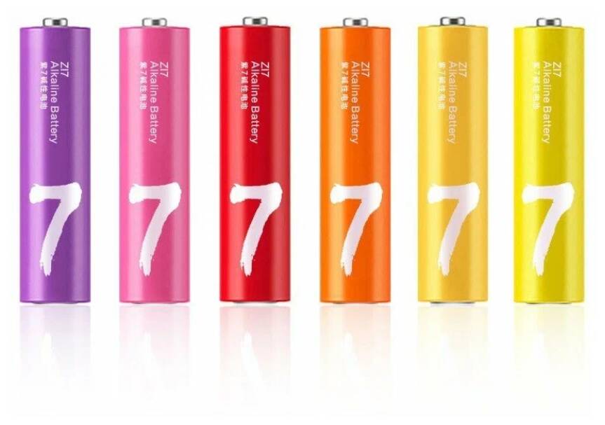 Батарейки ZMI Rainbow ZI7 AAA (40 шт) Color (Цветной) Батарейки ZMI Rainbow ZI7 AAA (40 шт) Color (Цветной)