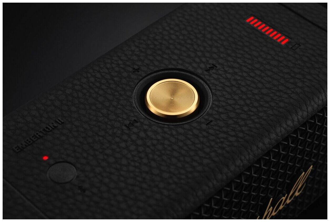 Колонка портативная Marshall EMBERTON II Bluetooth Speaker Black (Черный) Global Version