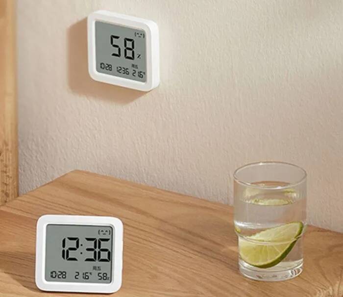 Метеостанция Xiaomi Mijia Smart Thermometer and Hygrometer 3 (MJWSD05MMC) White (Белый)