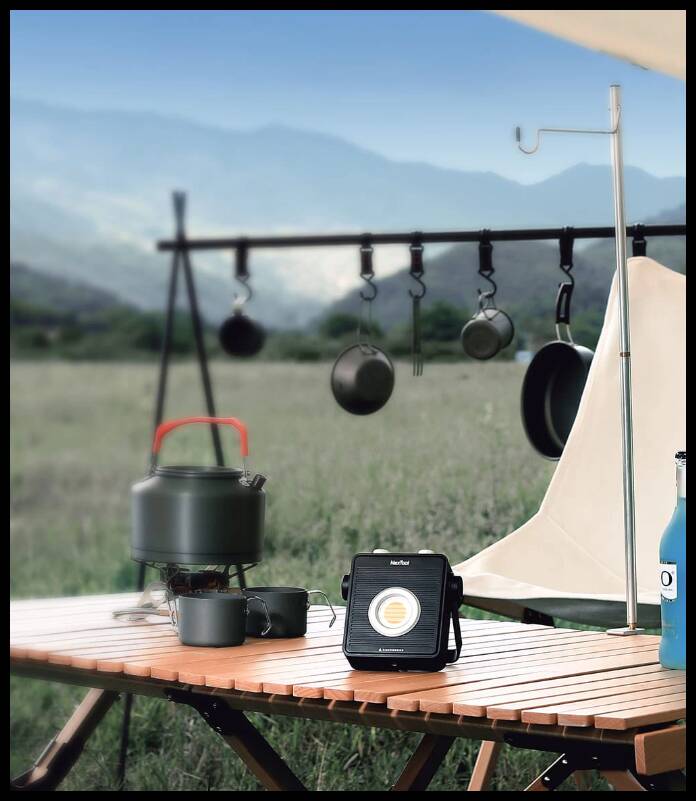 Фонарь для кемпинга с радио Xiaomi Nextool Outdoor Camping Light Portable (NE20093) Black (Черный)