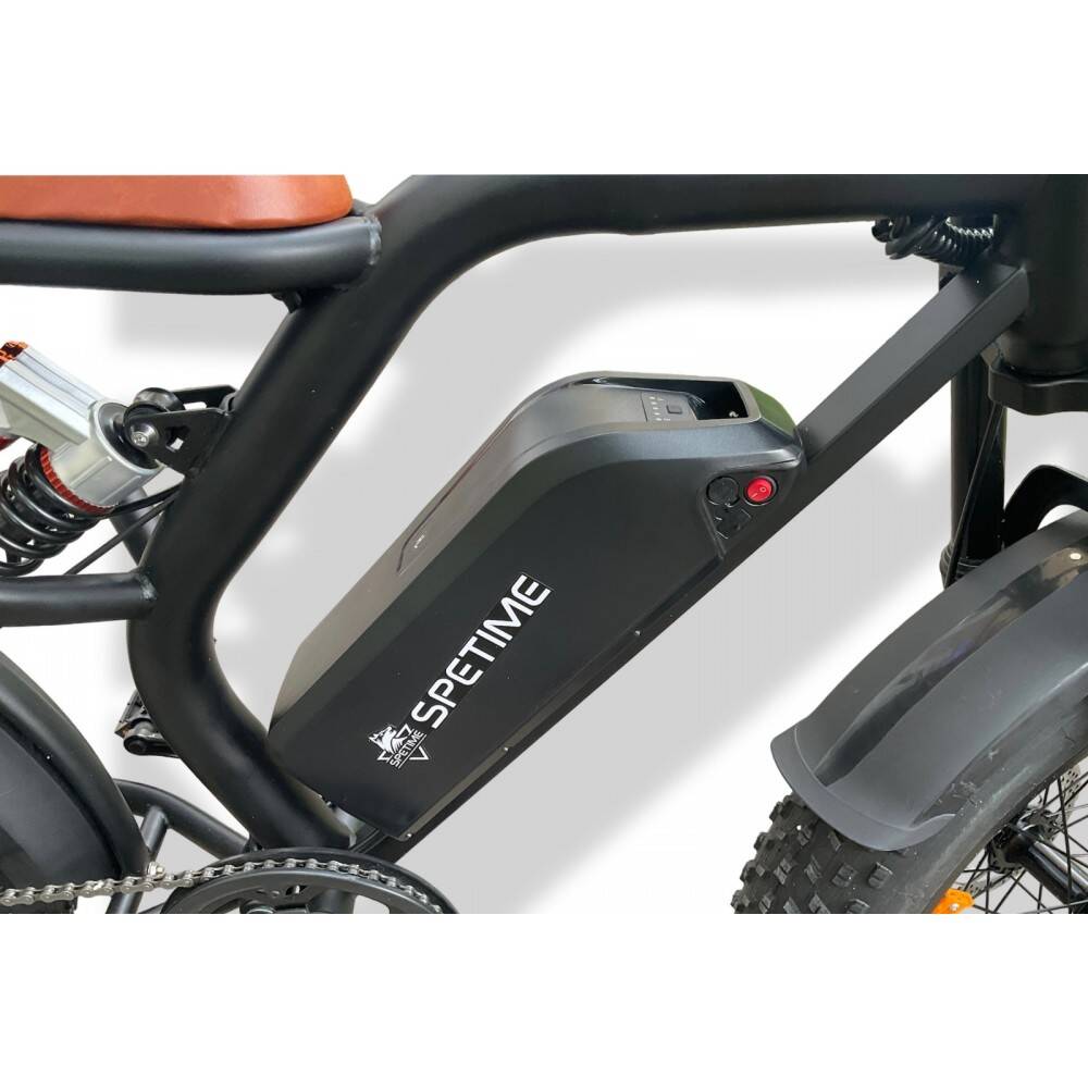 Электровелосипед Spetime E-Bike K6 Black (Черный)