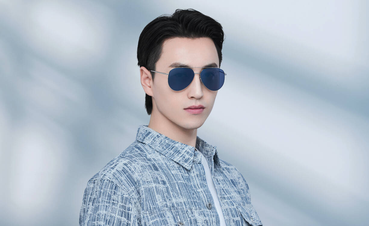 Солнцезащитные очки Xiaomi Mijia Pilota (MSG01GJ/BJ) Blue (Синий)