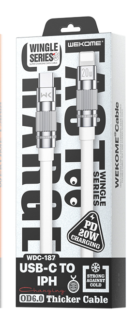 Кабель WEKOME Type-C to Apple Lightning WDC-187