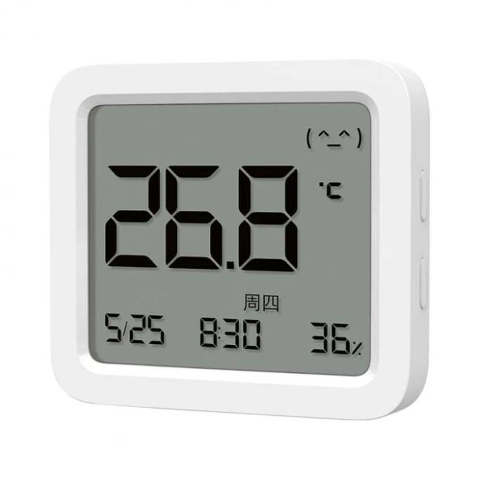 Метеостанция Xiaomi Mijia Smart Thermometer and Hygrometer 3 (MJWSD05MMC) White (Белый)