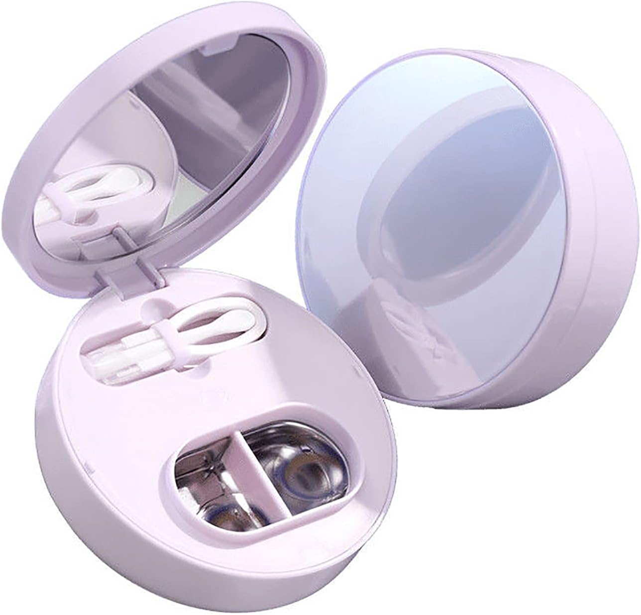 Ультразвуковой очиститель для контактных линз Lofans C5 Contact Lens Cleaning Box с зеркалом Purple (Фиолетовый)