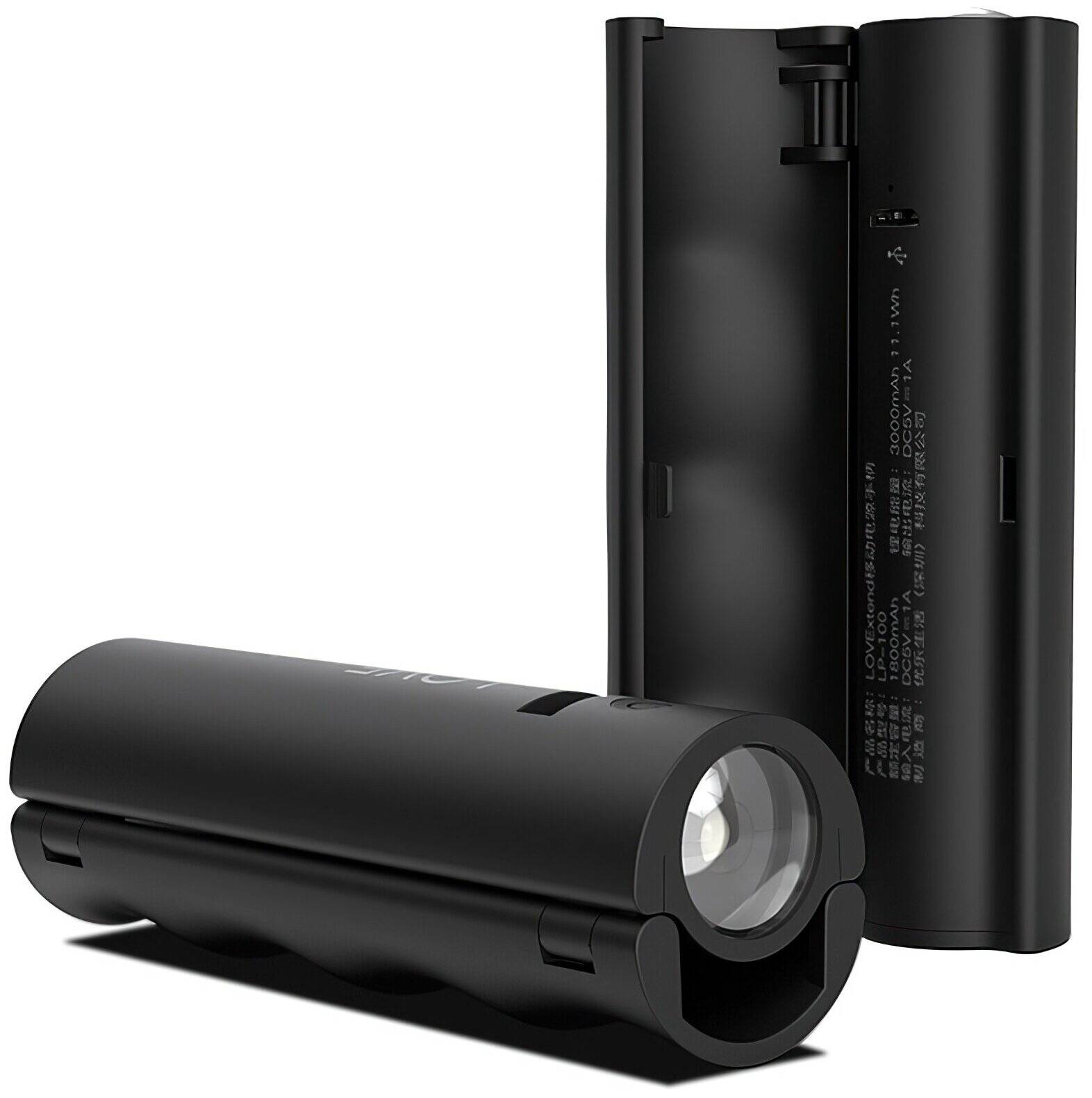 Фонарь Xiaomi UL Life LOVExtend LP-100 Black (Черный) Фонарь Xiaomi UL Life LOVExtend LP-100 Black (Черный)