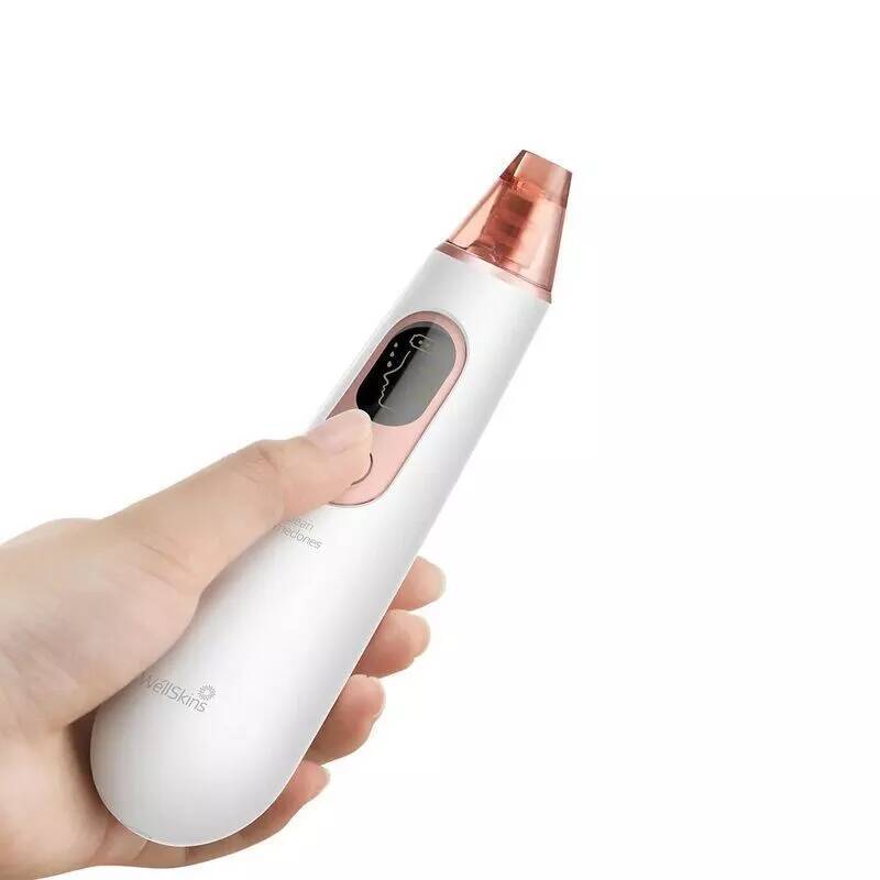 Электрический очиститель угрей Xiaomi Wellskins Electric Blackhead Cleaner (WX-HT100) Pink (Розовый)