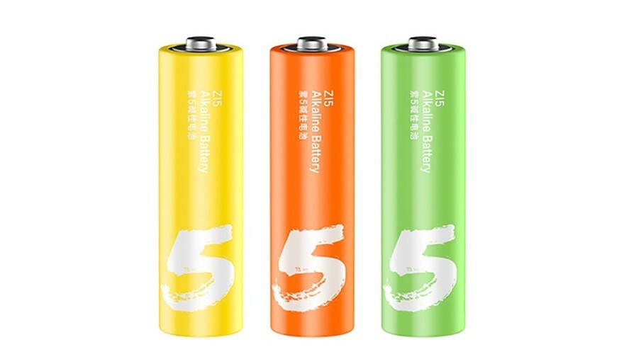 Батарейки Xiaomi Rainbow 5 AA + Rainbow 7 AAA (24 шт)