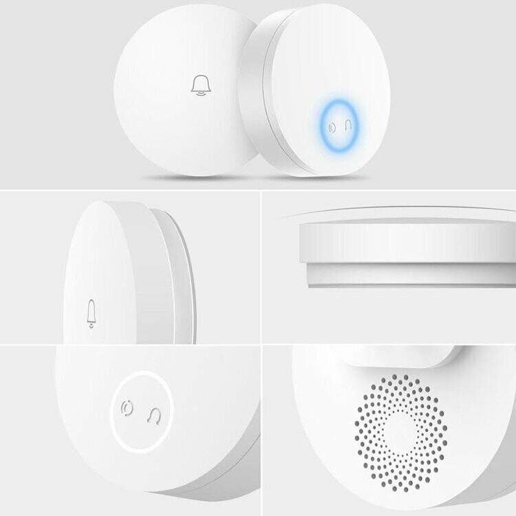 Беспроводной дверной звонок Xiaomi Linptech Wireless Doorbell G6L-E White (Белый)