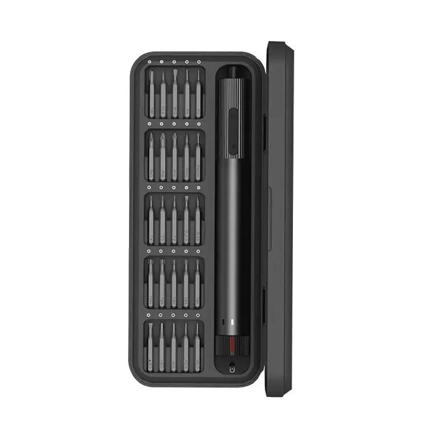 Аккумуляторная отвертка DUKA E2 Electric Precisoon Screwdriver Set 25 in 1 Black (Черный)