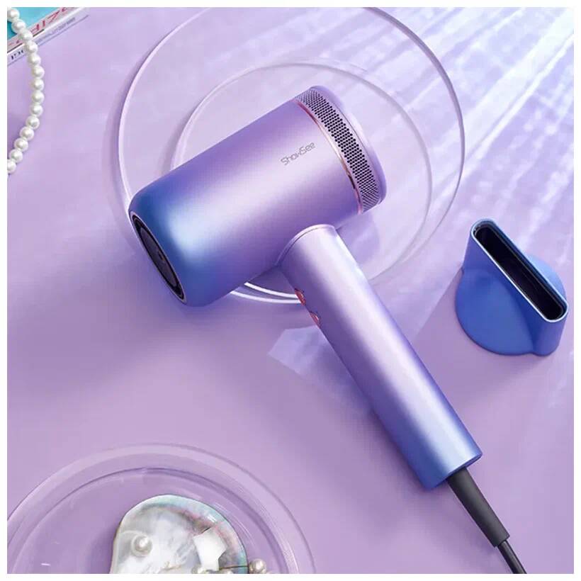 Фен Xiaomi Showsee Hair Dryer Star Shining A8-V Purple (Фиолетовый) Фен Xiaomi Showsee Hair Dryer Star Shining A8-V Purple (Фиолетовый)