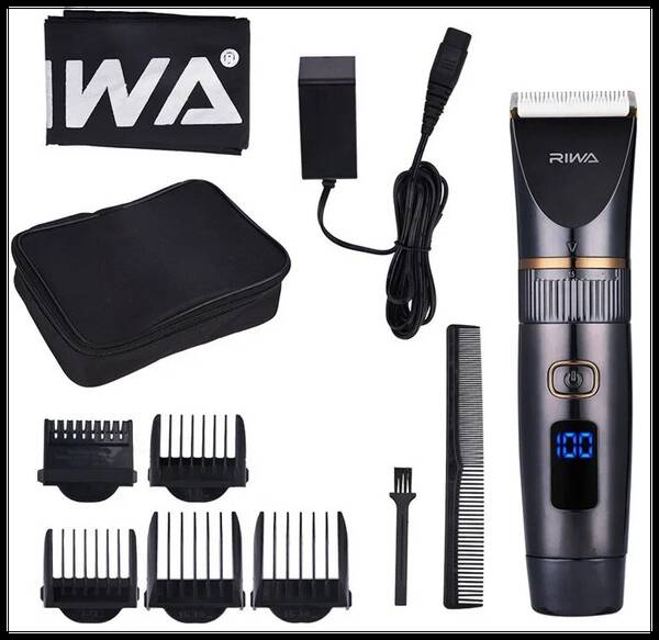 Машинка для стрижки RIWA Hair Clipper RE-6501T Black (Черный)