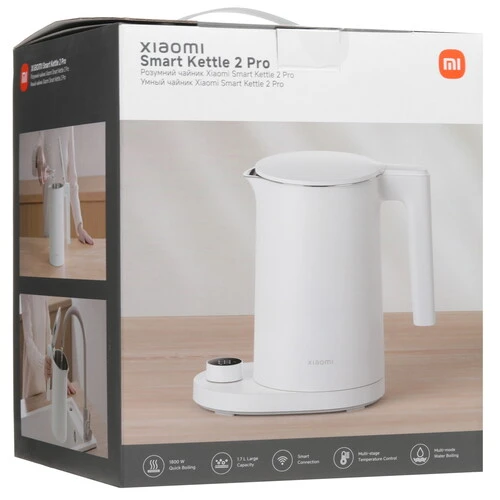Электрочайник Xiaomi Smart Kettle 2 Pro (MJJYSH01-A) (BHR9107EU) 1.7L White (Белый) Global Version