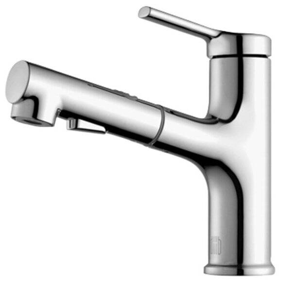 Смеситель с душем для раковины diiib Extracting Faucet (DXMP001) Silver (Серебристый)
