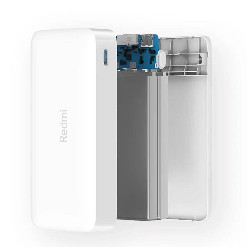 Аккумулятор Xiaomi Redmi Power Bank Fast Charge 20000 mAh (PB200LZM) White (Белый)