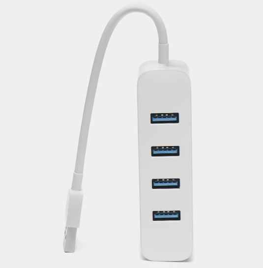 Адаптер сплиттер Xiaomi USB 3.0 Splitter (XMFXQ01QM) White (Белый)