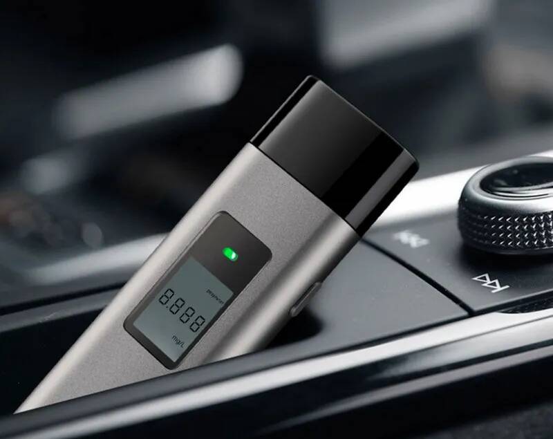 Алкотестер Hydsto Alcohol Tester T1 (YM-JJCSY03) Gray (Серый)