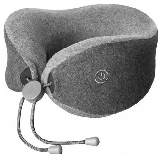 Массажная подушка дорожная LeFan Massage Sleep Neck Pillow Gray (Серый)