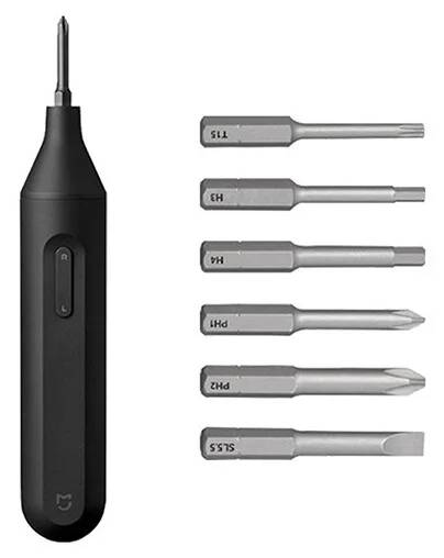 Аккумуляторная отвертка Xiaomi Mijia Electric Screwdriver (MJDDLSD002QW) Black (Черный) CN