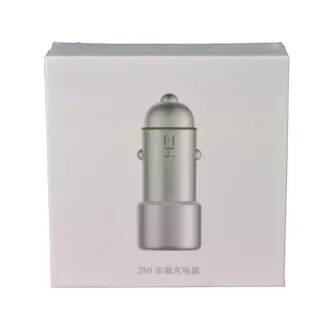 Автомобильное зарядное устройство ZMI (AP821) Silver (Серебристый)