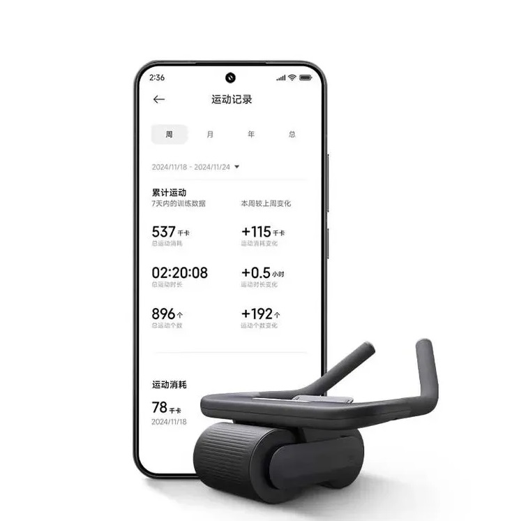 Умное колесо для брюшного пресса Xiaomi Mijia Smart Abdominal Wheel (MJJFL01YM) Black (Черный) CN Умное колесо для брюшного пресса Xiaomi Mijia Smart Abdominal Wheel (MJJFL01YM) Black (Черный) CN