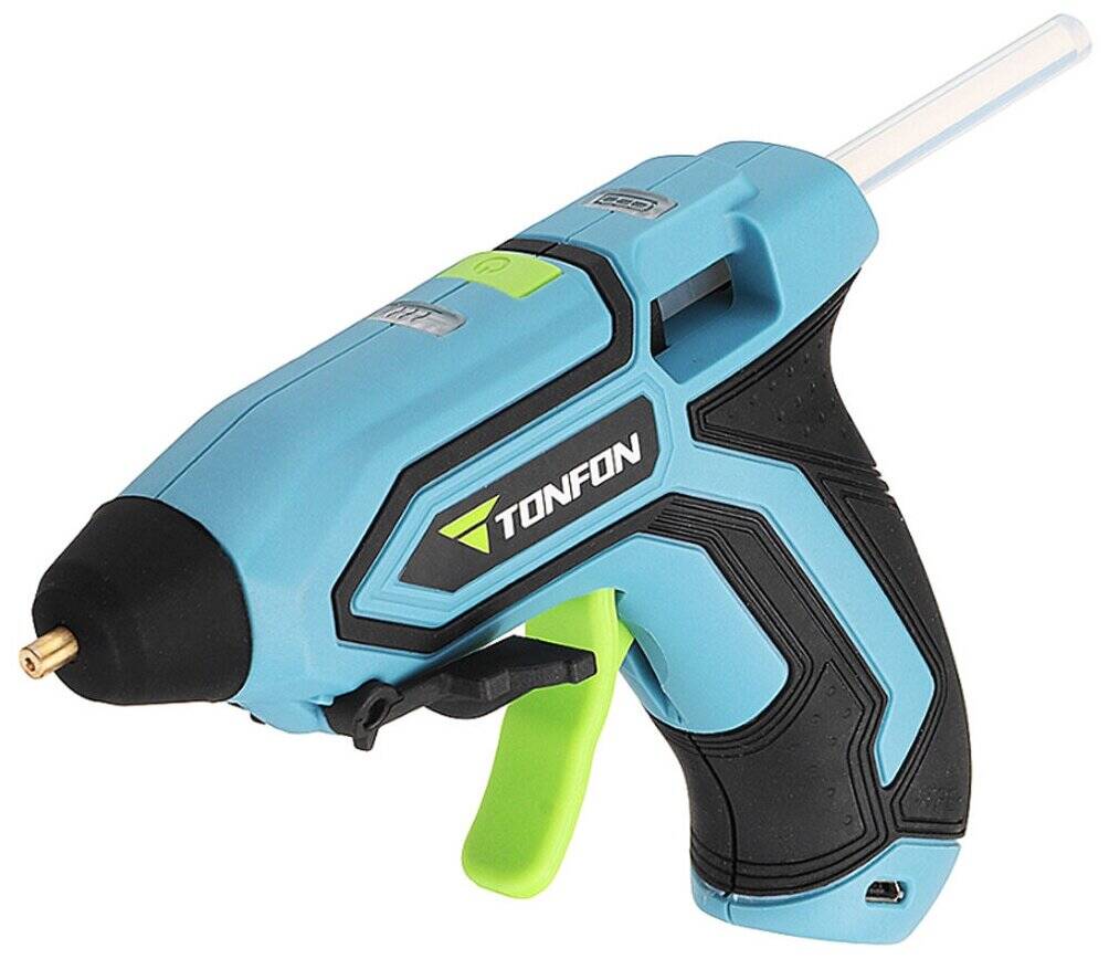 Клеевой термопистолет аккумуляторный Xiaomi Wireless Use Rechargeable 3.6V Glue Gun Blue (Синий)